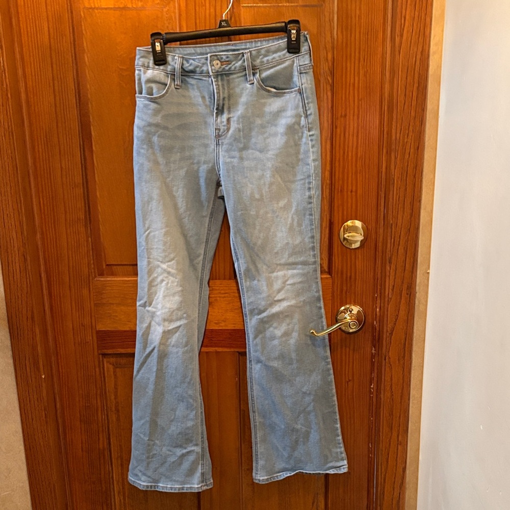 Old Navy Light Blue Flare Women's Jeans